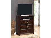 1PerfectChoice Lancaster Espresso 3 Drawer TVConsole Media Chest