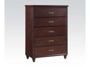 1PerfectChoice Raleigh Cherry 5 Drawers Chest