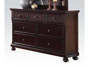 1PerfectChoice Grayson Traditional Dark Walnut 7 Drawer Dresser