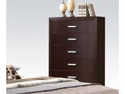 1PerfectChoice Ajay Espresso 6 Drawers Chest