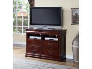 1PerfectChoice Gwyneth Traditional Cherry TVConsole Media Chest