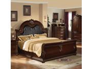 1PerfectChoice Anondale Traditional Cherry Eastern King Sleigh Bed