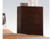 1PerfectChoice Tyler Cappuccino 5 Drawer Chest