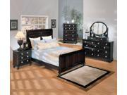1PerfectChoice Amherst Traditional Walnut Queen Bed