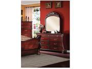 1PerfectChoice Abramson Cherry 9 Drawer Dresser With Mirror
