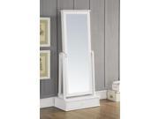 1PerfectChoice Traci White Jewelry Armoire