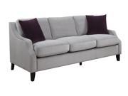 1PerfectChoice Isabelle Grey Fabric Sofa