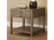 1PerfectChoice Light Oak End Table With One Drawer