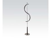 1PerfectChoice Greg Chromed Plated Coat Rack In Brown Finish