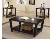 1PerfectChoice Cappuccino 3 Piece Coffee Table Set