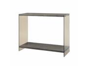 1PerfectChoice Grey Sofa Table With Glass Sides
