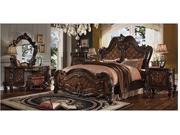 1PerfectChoice Versailles 5PCS Cherry Oak King Sleigh Bedroom Set