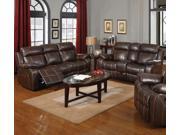 1PerfectChoice 2 Pieces Myleene Coffee Color Motion Sofa And Loveseat