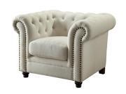 1PerfectChoice Roy Oatmeal Traditional Chair