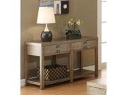 1PerfectChoice Light Oak Sofa Table With Two Drawers