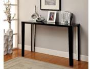1PerfectChoice Lorri Modern Occasional Simple Style Console Sofa Table High Gloss Black Finish
