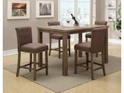 1PerfectChoice 2 PCS Dining High Counter Height Side Chair Bar Stool 24 H Blended Linen Slate