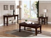 1PerfectChoice Wide Tree like Living Room Wood Console Coffee End Table Drawer Shelf Option