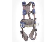 DBI SALA Large ExoFit NEX Construction Style Harness With Tech Lite Back And Side D Rings Duo Lok Quick Connect Buckles And Sewn In Hip Pad And Body Belt