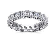 2.50 ct Ladies Round Cut Diamond Eternity Wedding Band Ring in 14 kt White Gold