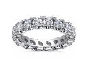 2.50 ct Ladies Round Cut Diamond Eternity Wedding Band Ring in 18 kt White Gold