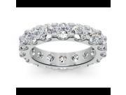 4.00 ct Ladies Round Cut Diamond Eternity Wedding Band Ring in Platinum