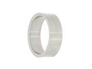 6.3mm Flat Satin Band Ring In Tungsten