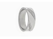 Engraved Designed Ring In Stainless Steel