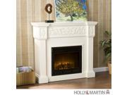 Holly Martin Huntington Electric Fireplace Ivory 37 131 023 6 18