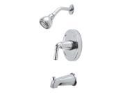 Sanibel Single Handle Tub and Shower Faucet Chrome