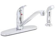 Westlake Single Lever Kitchen Faucet with Sprayer Chrome