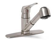 Sonoma Pull Out Lead Free Kitchen Faucet Brushed Nickel