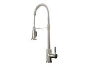 Essen Commercial Style Pull Down Kitchen Faucet Brushed Nickel