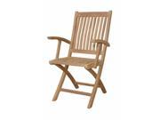 Tropico Folding Armchair sell price per 2 chairs only By Anderson Teak