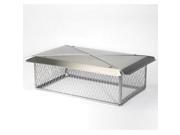 Gelco Stainless Steel 13 Inch x 24 Chimney Multi-Flue Protector Cap Gelco Stainless Steel 13 Inch x 24 Chimney Multi-Flue Protector Cap