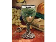 Lady of the Leaf Forest Spirits Greenman Goblet Collection