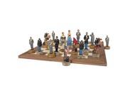 Civil War Sculptural Chess Pieces