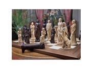 Gods of Greek Mythology Chess Set Includes Chess Pieces Board