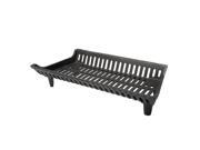 27 Cast Iron Fireplace Grate with 4 Legs