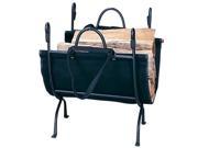 Deluxe WI Log Holder with Carrier