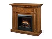 Caprice Traditional Warm Oak Electric Fireplace and 23 Log Firebox