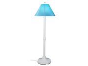 San Juan Floor Lamp 38101 with 2 white body