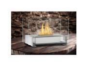Stainless Steel Toulouse Tabletop Ethanol Fuel Fireplace