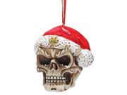 Skelly Claus II Holiday Skeleton Ornament