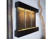 Triptych falls with Copper Vein Trim Fountains