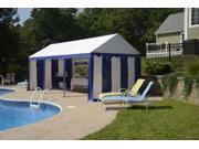 10 x20 3x6m Party Tent with Enclosure Kit Windows Blue White