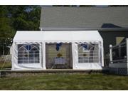 10 x20 3x6m Party Tent with Enclosure Kit Windows White
