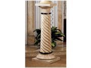 Bottochino Spiraled Solid Marble Column