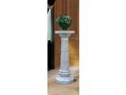 Opulent Versailles Solid Marble Column White