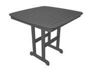 POLYWOOD Nautical 44 Counter Table in Slate Grey